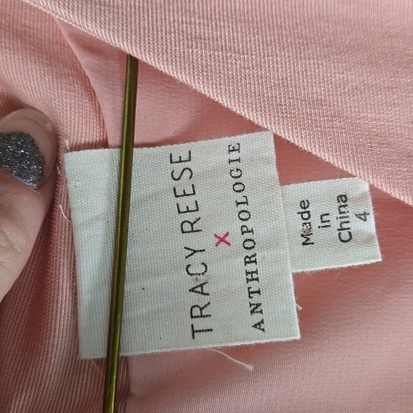 Tracy Reese X Anthropologie Painterly Pleated Midi Dress - Picture 7 of 8